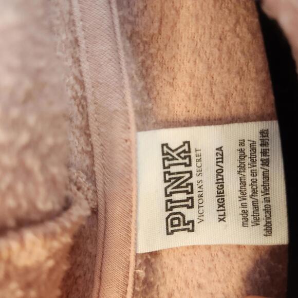 Victorias Secret PINK Love Pink Hoodie - XL, Soft Blush Color - Picture 2 of 8